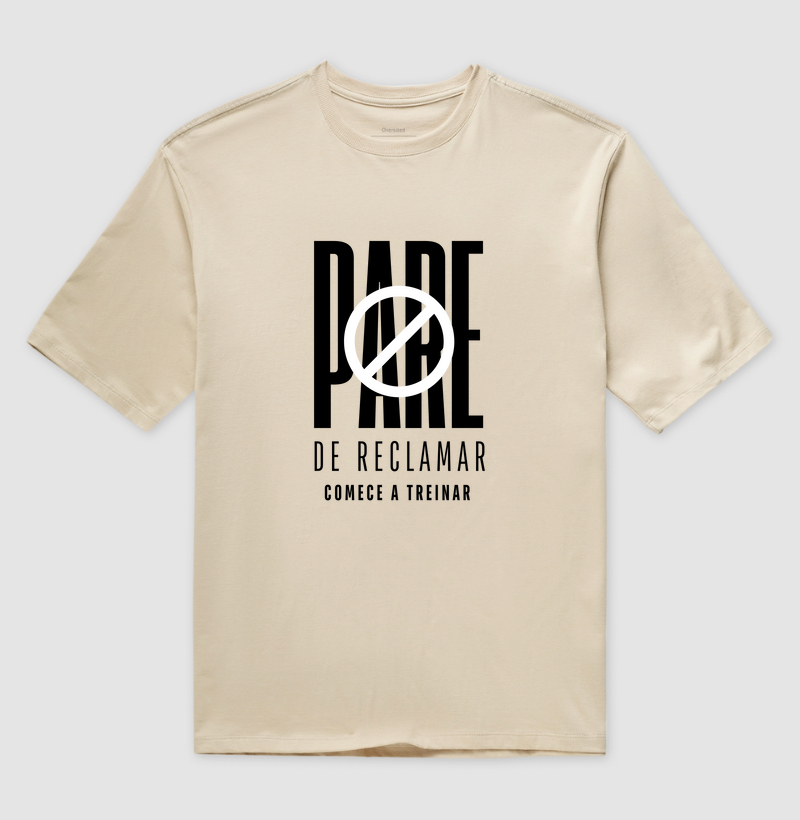 Pare de reclamar e comece a treinar