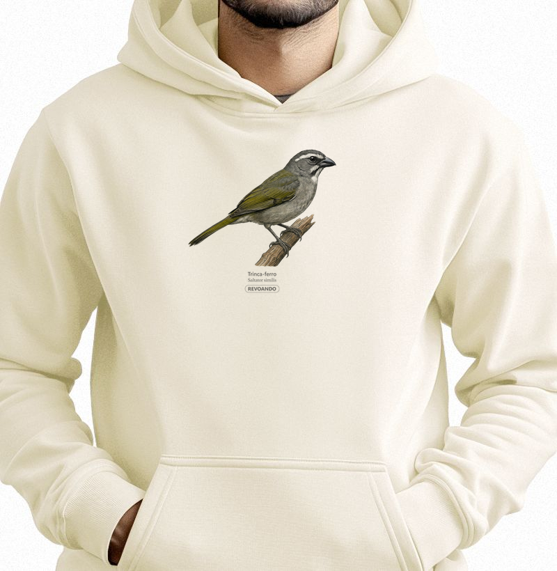 Traços Alados - Trinca-ferro - Moletom Hoodie