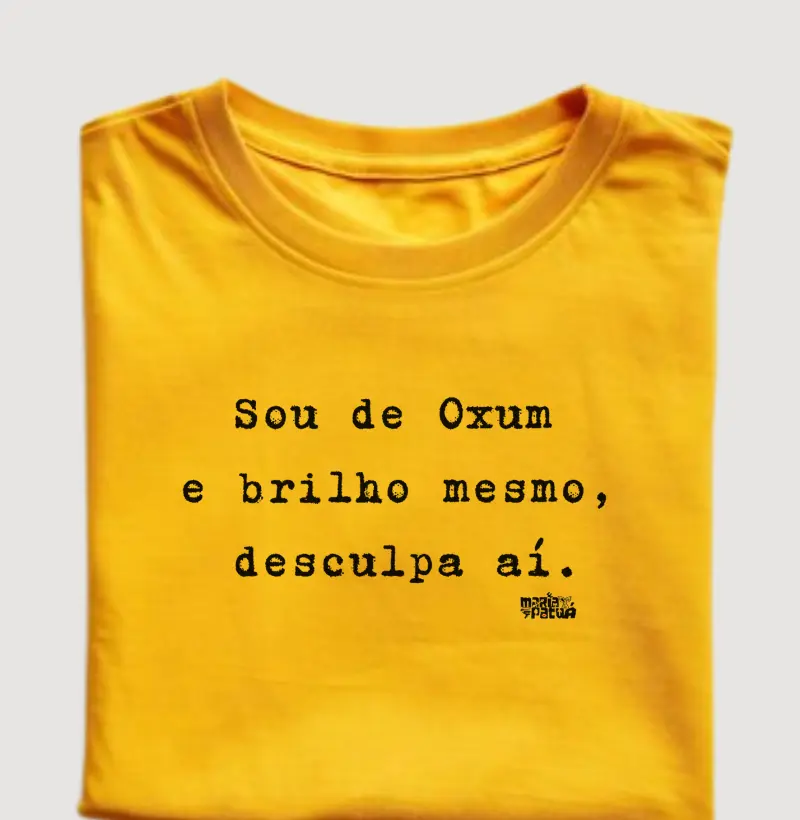 Sou de Oxum e Brilho Mesmo Yellow Maria Patuá