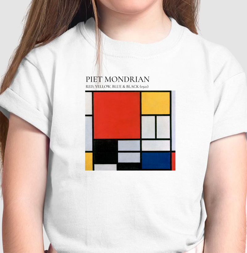 Mondrian -  Red, Yellow, Blue & Black (1921)