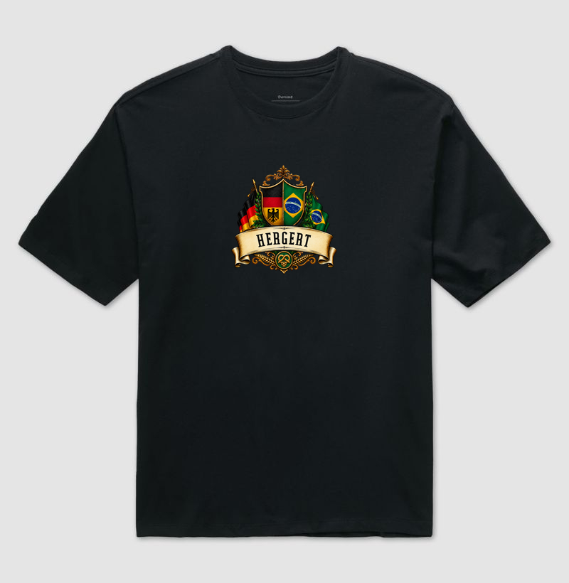 HERGERT - Camiseta Oversized