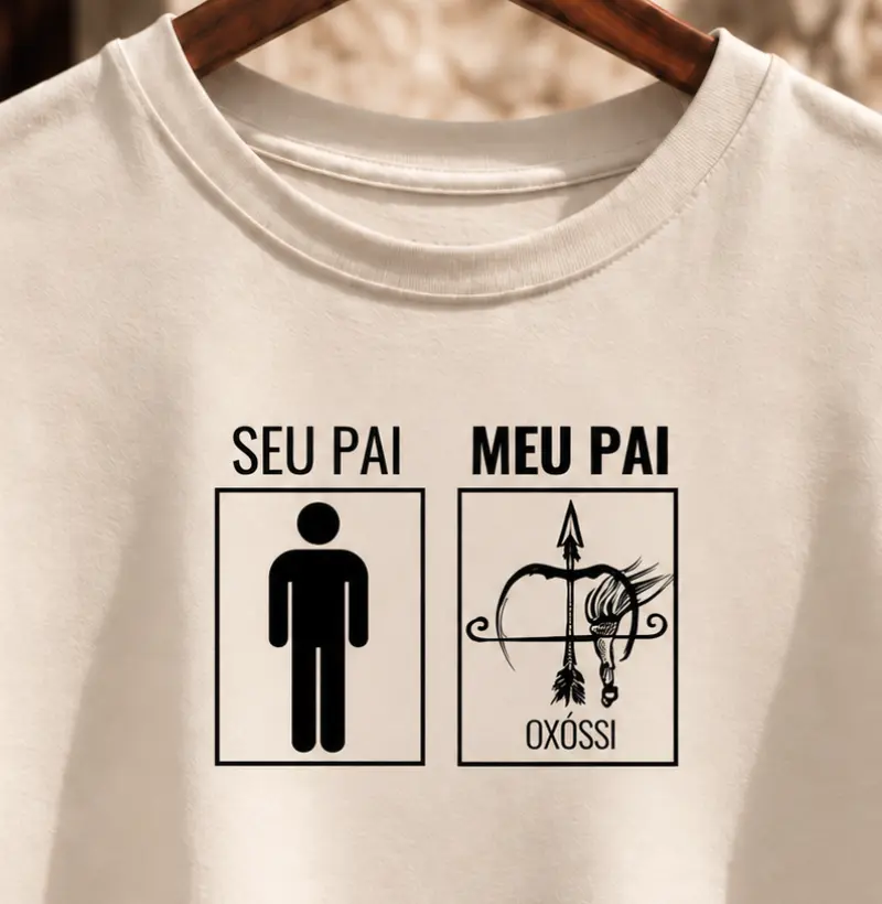 MEU PAI OXÓSSI - Camiseta Oversized