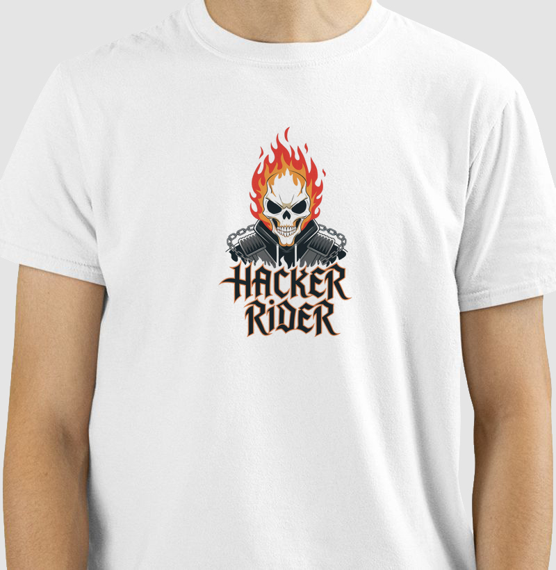 T-shirt hacker rider B
