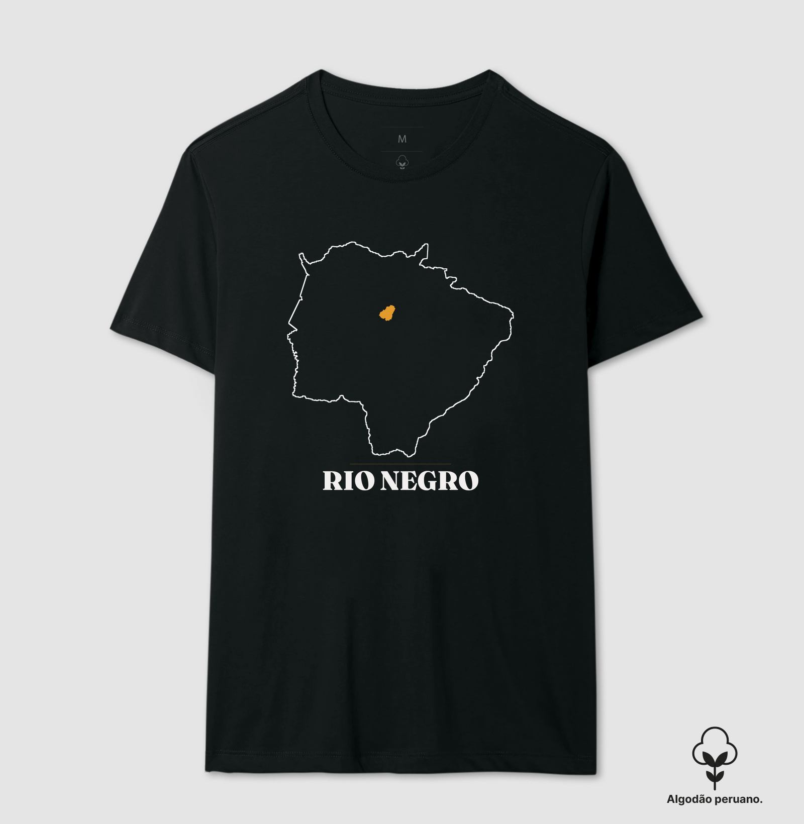 Rio Negro | Traço MS - Camiseta Algodão Peruano
