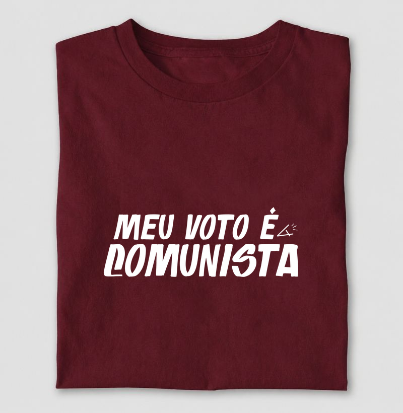 Meu voto é comunista 