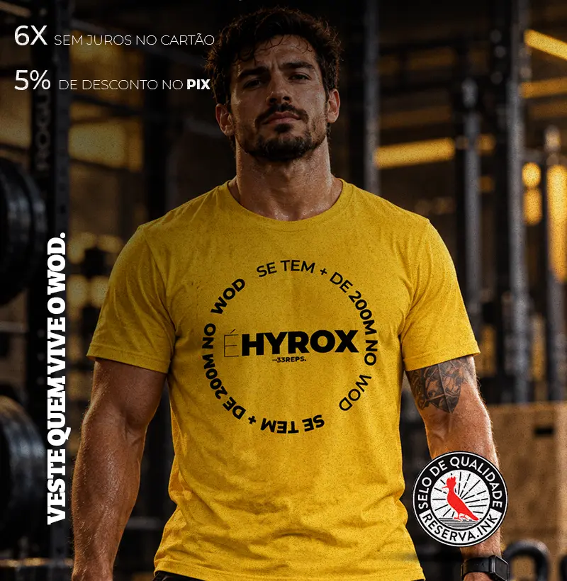 SE TEM MAIS DE 200M NO WOD É HYROX II