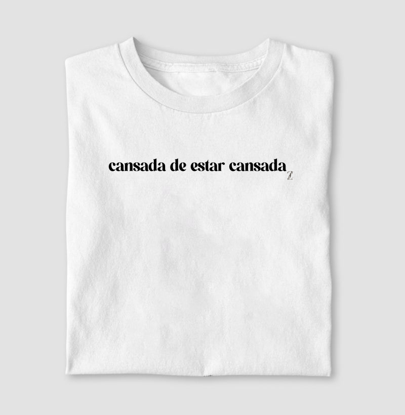 Cansada de estar cansada