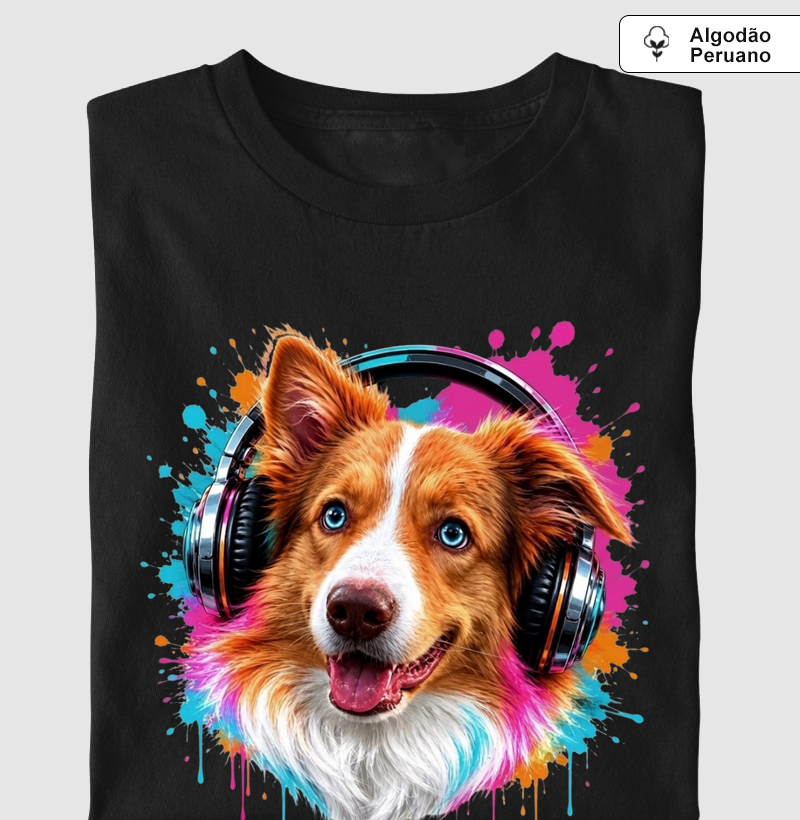 Border Collie Headphones
