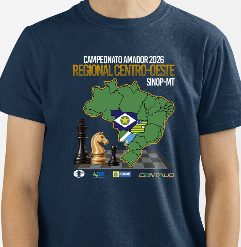 Campeonato Amador 2026 - Centro-Oeste - peças - Camiseta