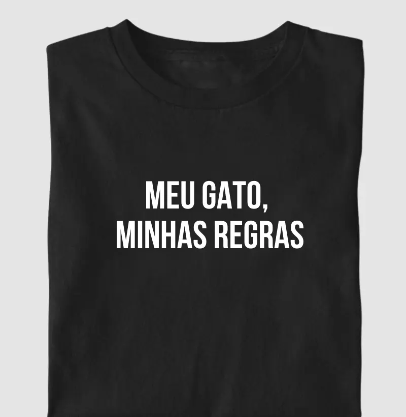 Meu gato, minhas regras!