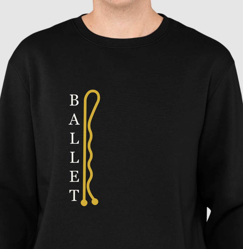 Grampo BALLET -> dourado