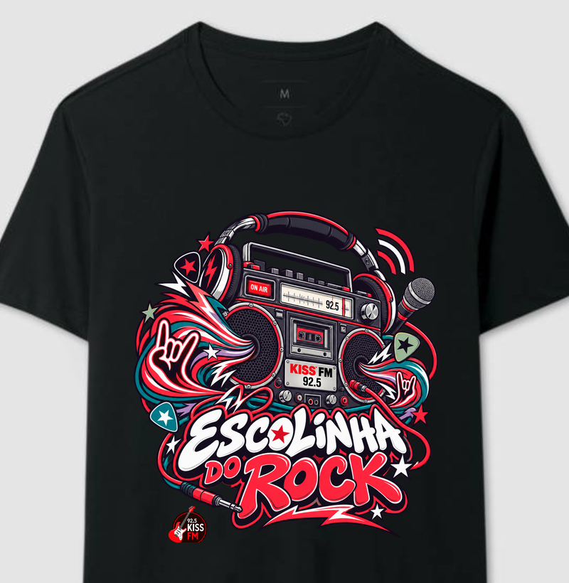 Escolinha do Rock II - Camiseta
