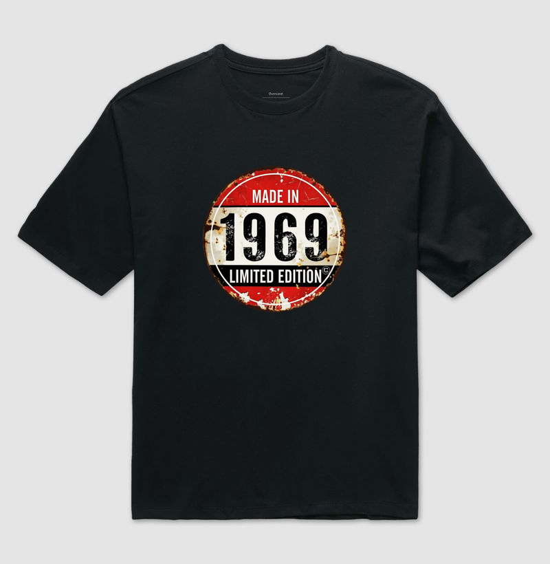 Made in 1969 círculo Oversized 