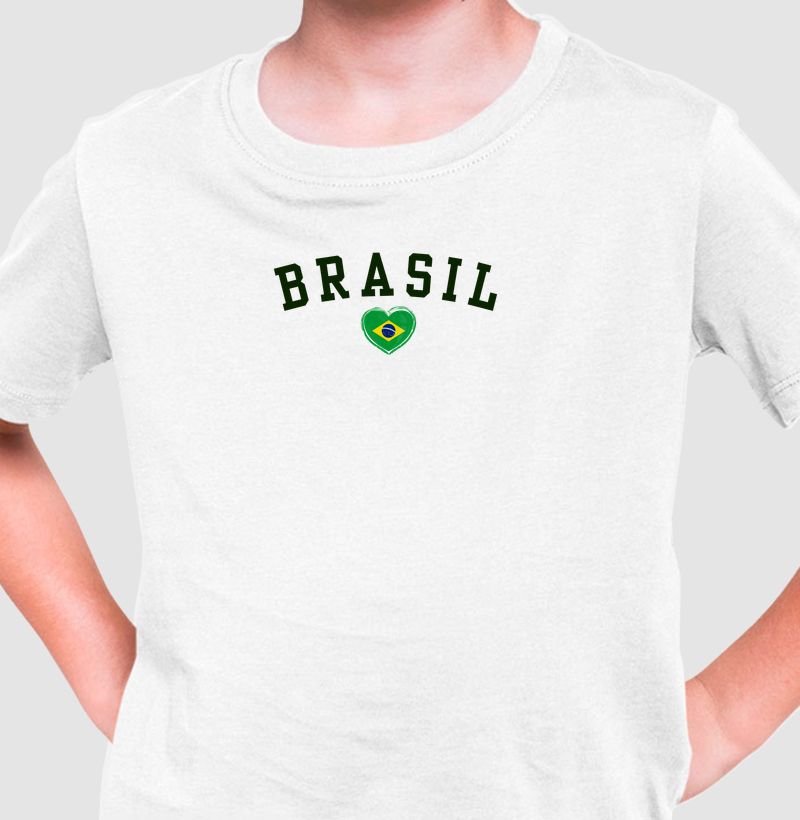 brasil - clássica - Camiseta Infantil