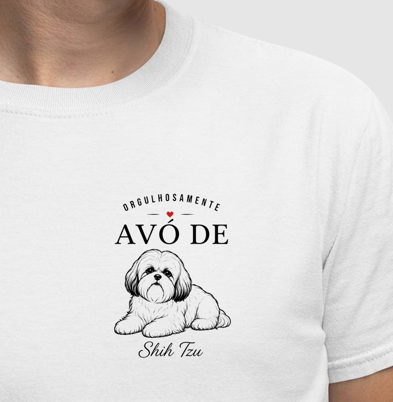 Orgulhosamente Avó de Shih Tzu