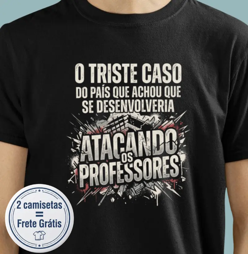 Camiseta Premium Professor/Pedagogo