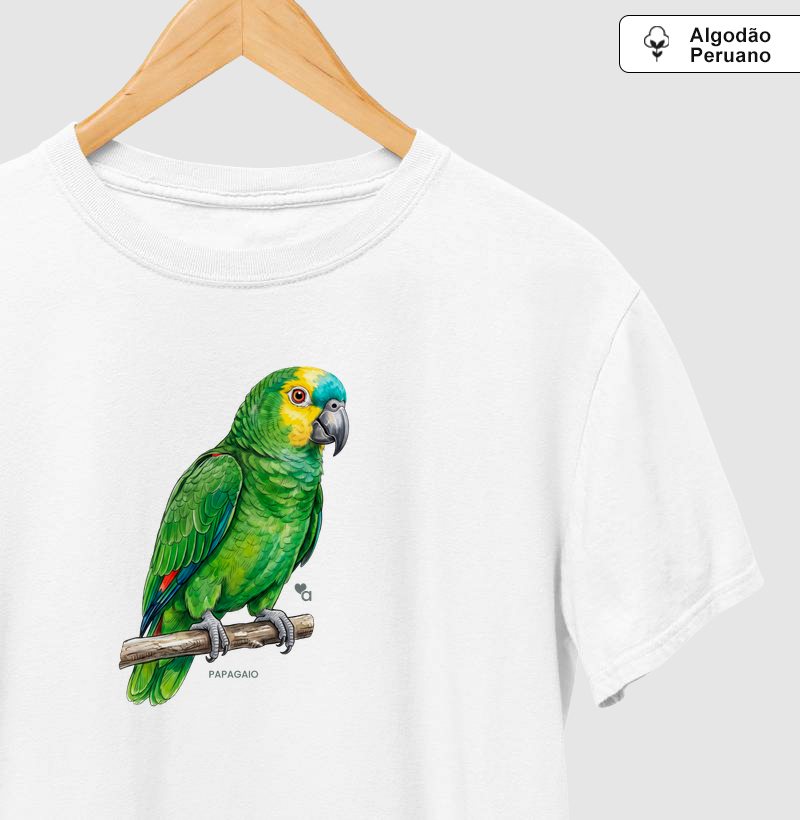 Aves - Papagaio - Algodão Peruano