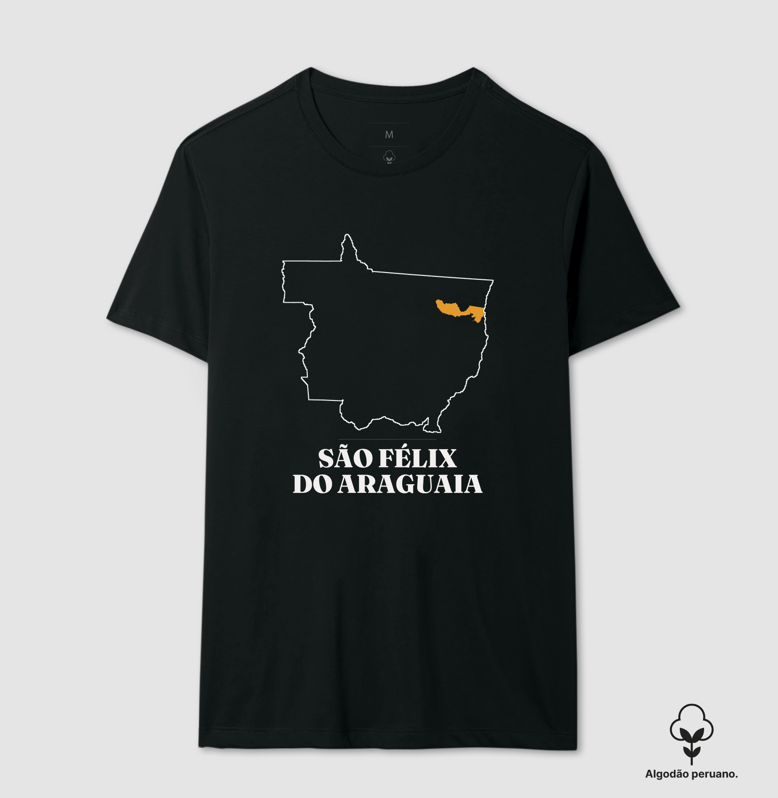 São Félix do Araguaia | Traço MT - Camiseta Algodão Peruano