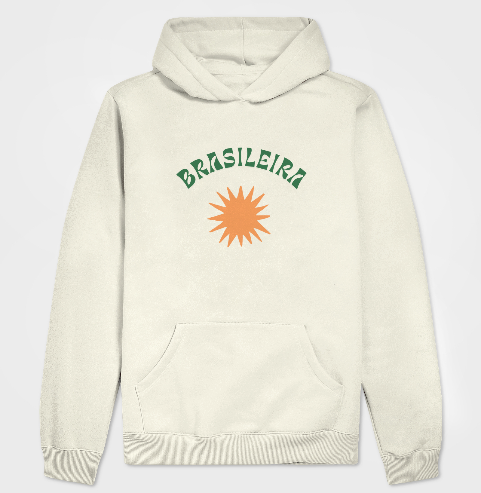 Brasileira fundo branco