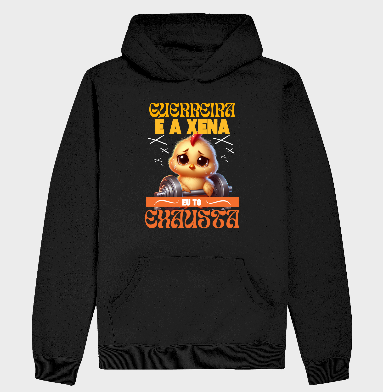 Guerreira é a Xena, eu tô exausta