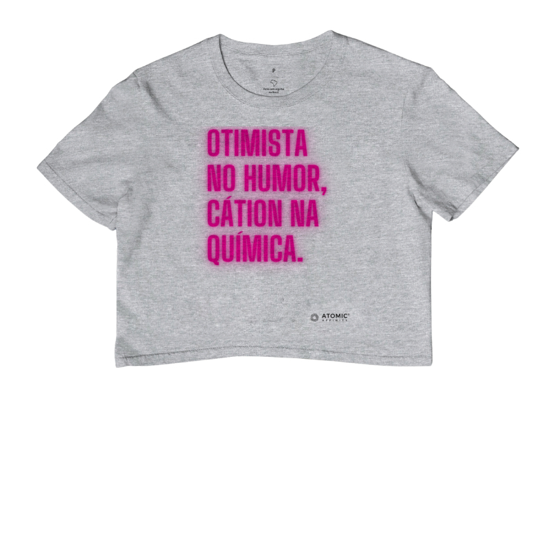 Otimista no humor, cátion na química