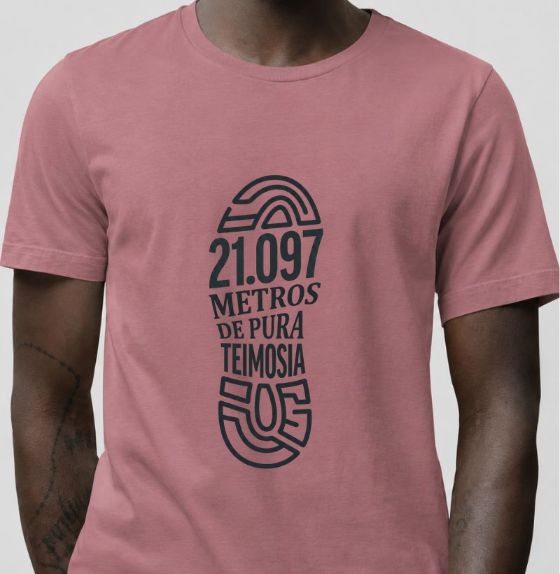 Camiseta 21km - Pura Teimosia