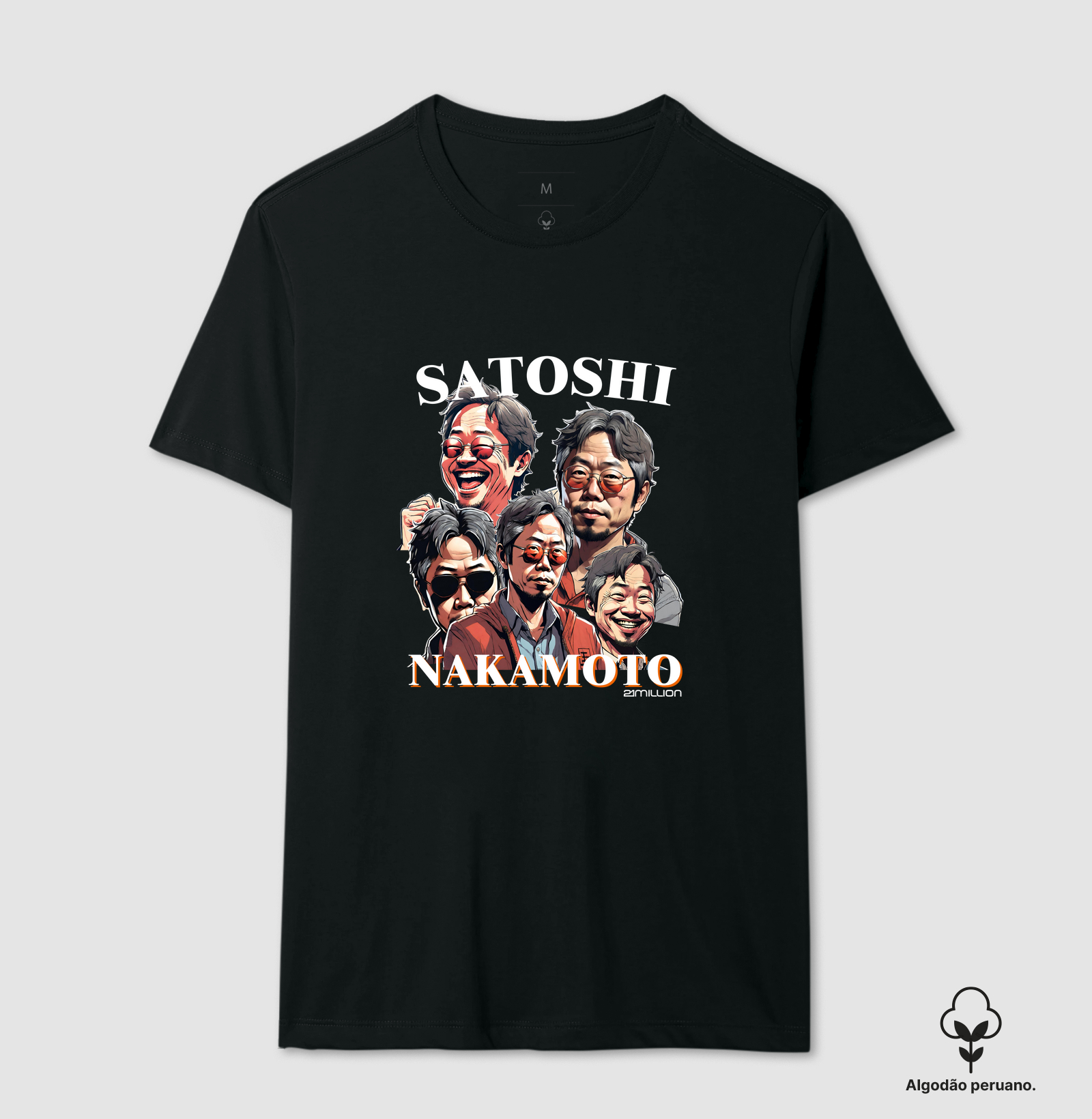 Satoshi Graphic Tee - Algodão Peruano