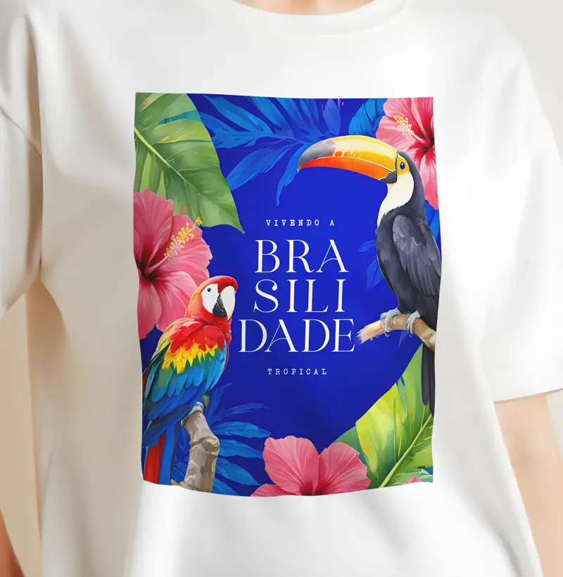 Brasilidade Tropical - Oversized