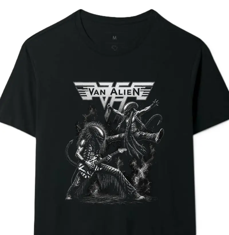 Camiseta Van Alien