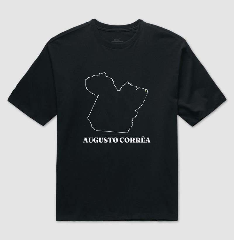 Augusto Corrêa | Traço PA - Camiseta Oversized
