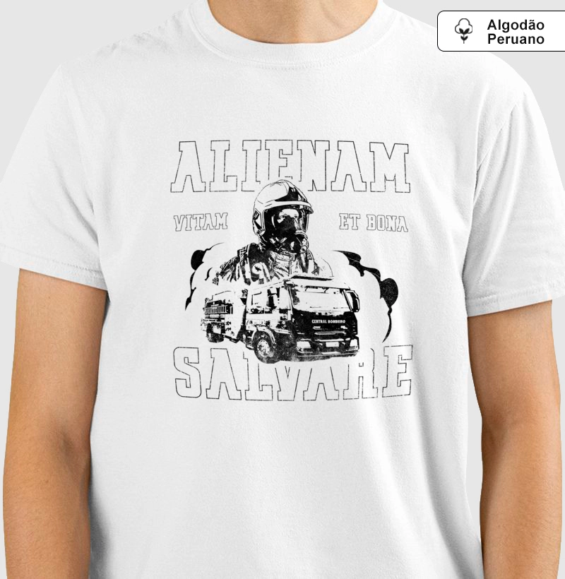 Alienam Vitam Et Bona Salvare - Algodão Peruano