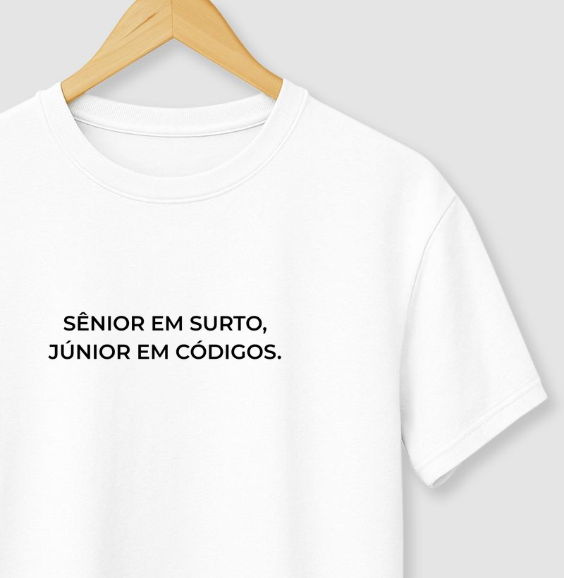Camiseta Senior Não Comenta Código