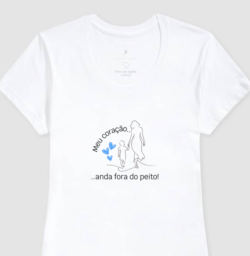 Meu coração anda fora do peito - menino