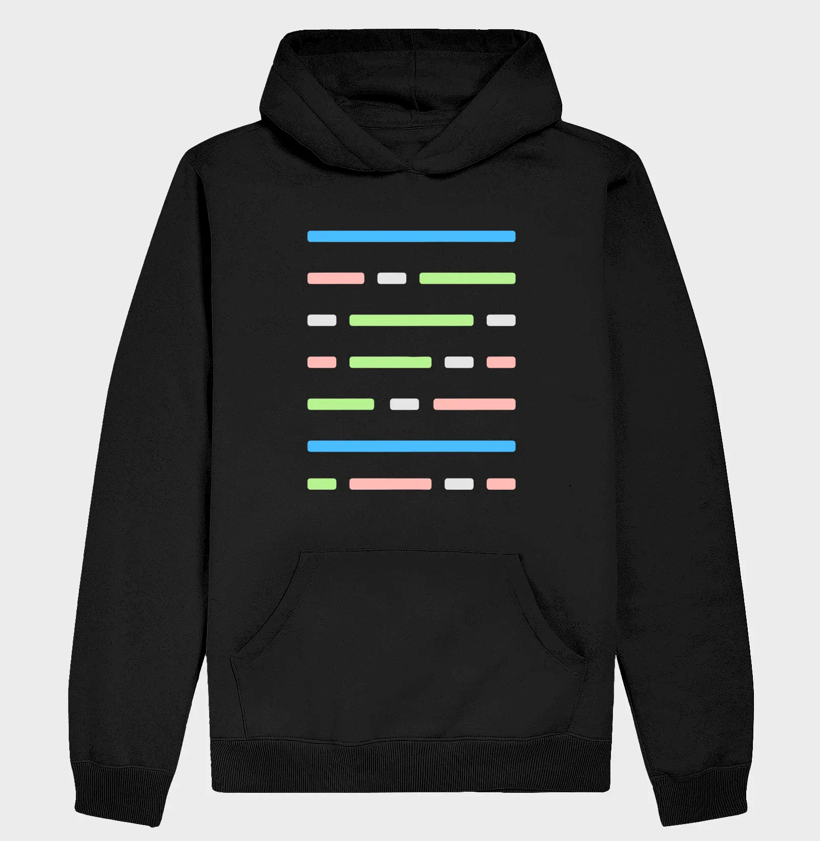 Hoodie Moletom Code Blocks