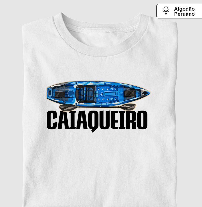 Caiaqueiro 🛶  - Camiseta Algodão Peruano
