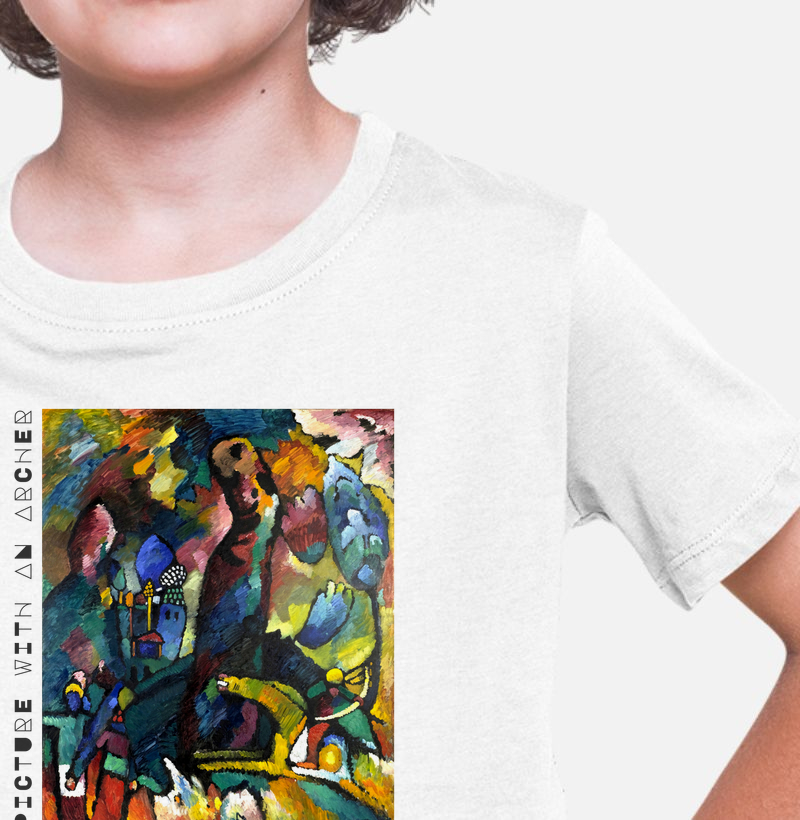 Picture With an Archer (1909) - Kandinsky - Camiseta Infantil