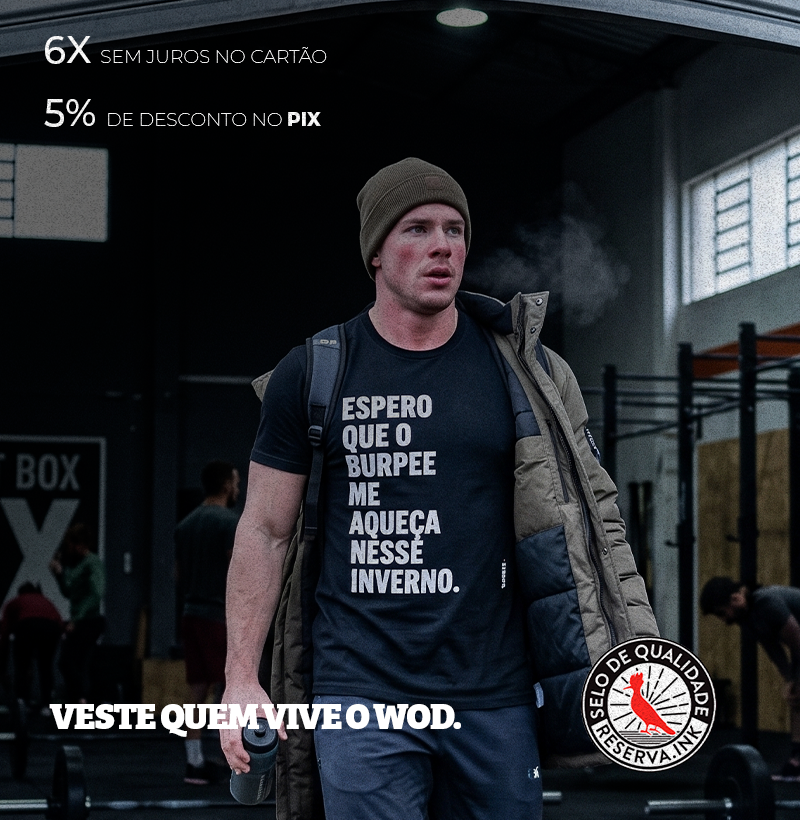 ESPERO QUE O BURPEE ME AQUEÇA