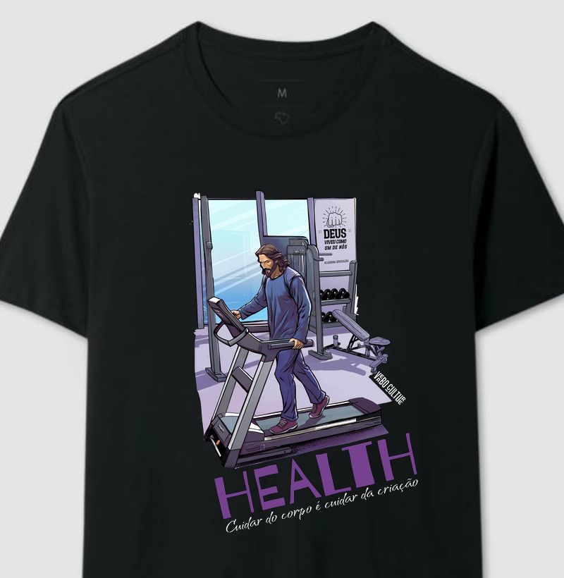 CAMISETA "JESUS NA ACADEMIA"