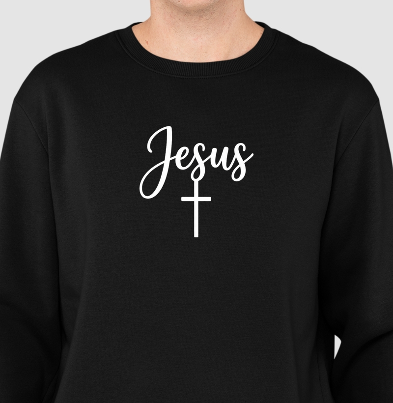 Suéter Moletom JESUS