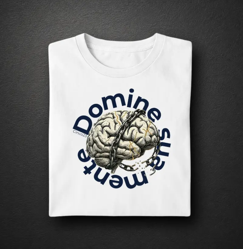 Camiseta: Domine sua mente