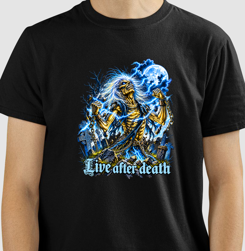 Live After Death - Camiseta