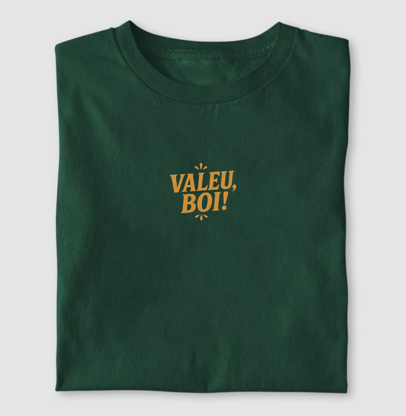 Camiseta Valeu, boi!