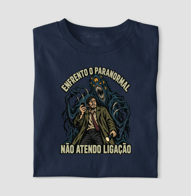 ENFRENTO O PARANORMAL - Camiseta