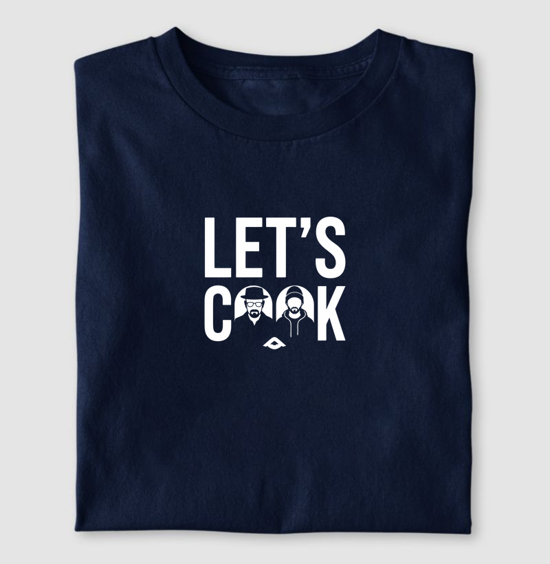 Camiseta Let's Cook – Pocket Edition