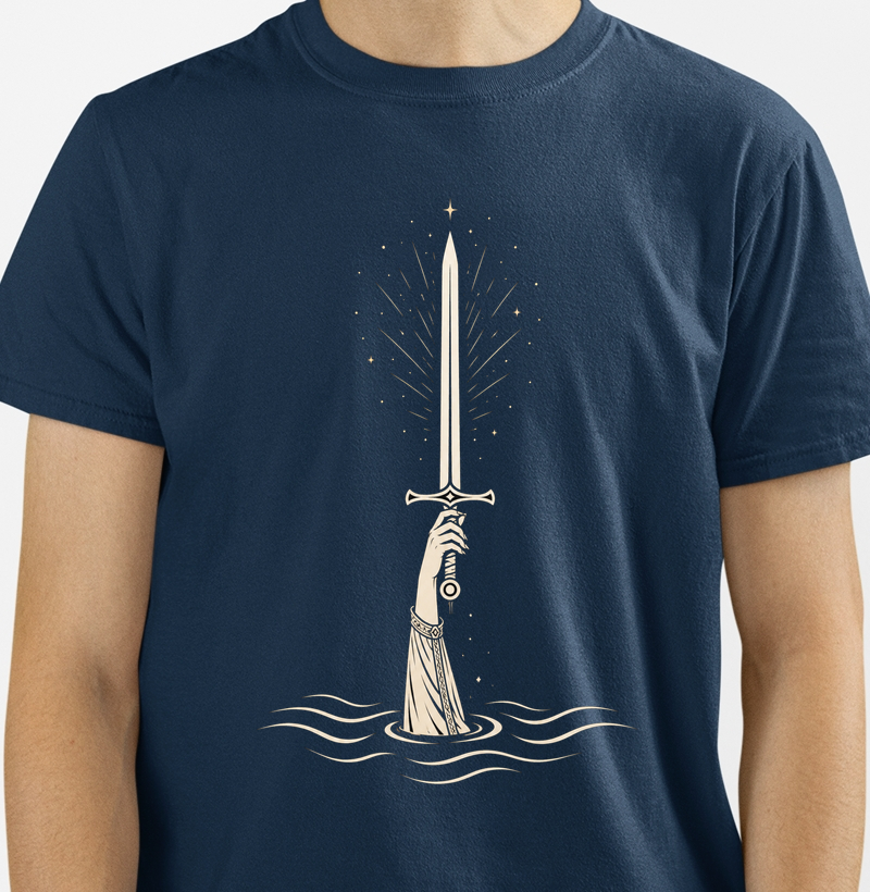 Camiseta Excalibur - Dama do Lago