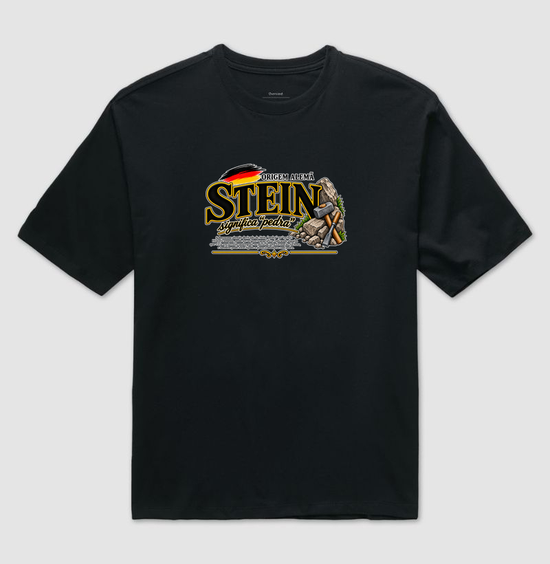 Stein  - Camiseta Oversized