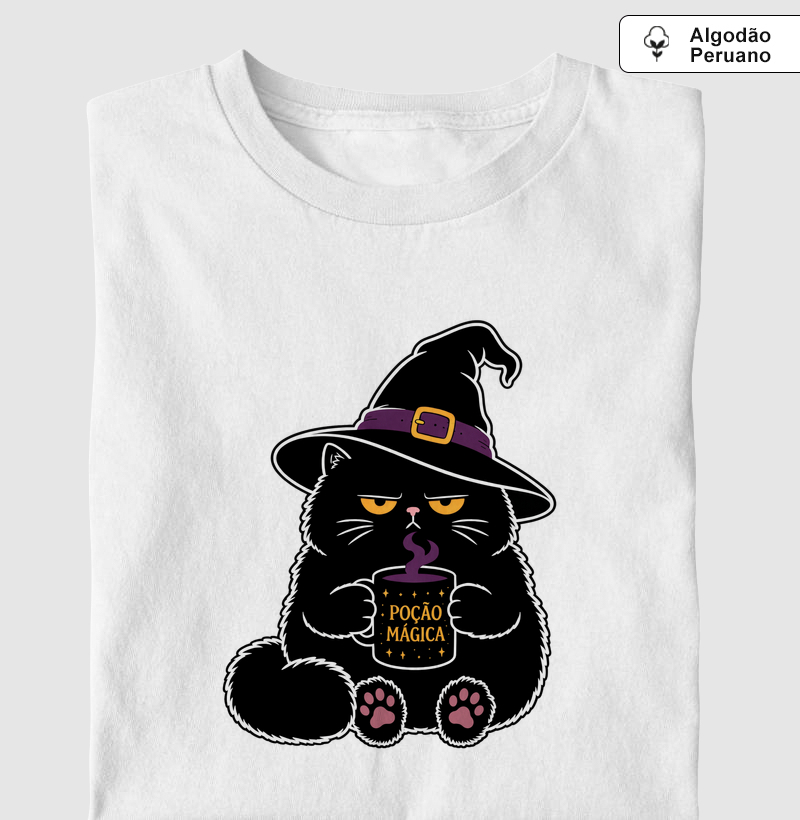Poção mágica - Camiseta Algodão Peruano
