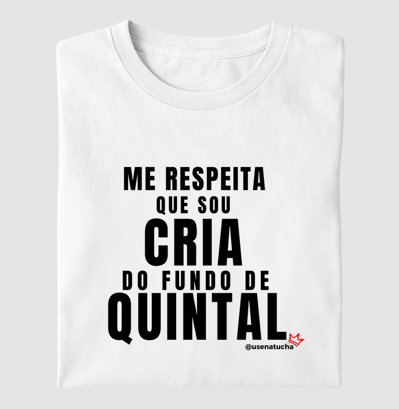 SOU CRIA DO FUNDO DE QUINTAL