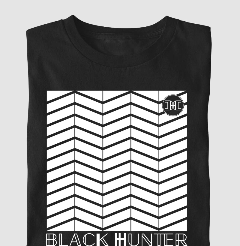 camiseta infantil telhado black hunter