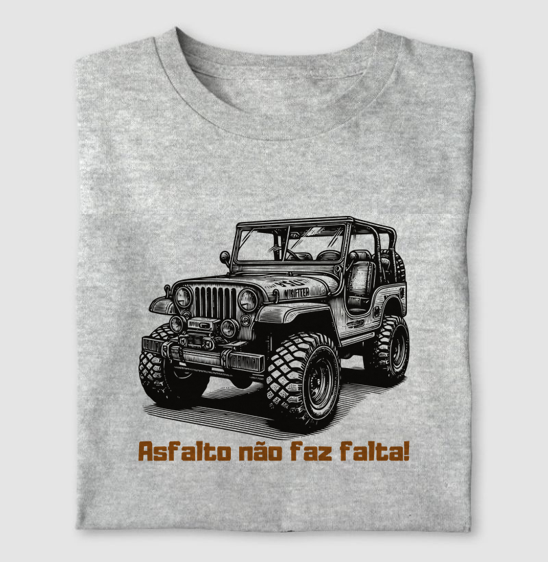 Asfalto não faz falta